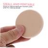 Angoily 4pcs Dual-use Makeup Powder Puff Sponges for Foundation and Concealer Gentle Application for Skin Types Dry and Wet Use Portable Compact Case Skin Tone view 3