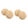 Angoily 4pcs Sisal Body Scrubber Natural Sisal Shower Ball Gentle Exfoliating Bath Accessory view 1