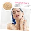 Angoily 4pcs Sisal Body Scrubber Natural Sisal Shower Ball Gentle Exfoliating Bath Accessory view 2