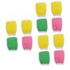 Angoily 12 Pcs Bath Towel Gloves Exfoliating Mitt for for Shower Exfoliating Body Scrub Exfoliating Glove Scrubbing Gloves Exfoliating Scrub Dead Skin Remover Glove Green Random Color view 1