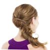 Angoily 5pcs Metal Inserted Hair Combs for Women Golden Decorative Veil Combs Elegant Hair Accessories for Up-do Styling for Weddings and Special Occasions view 1