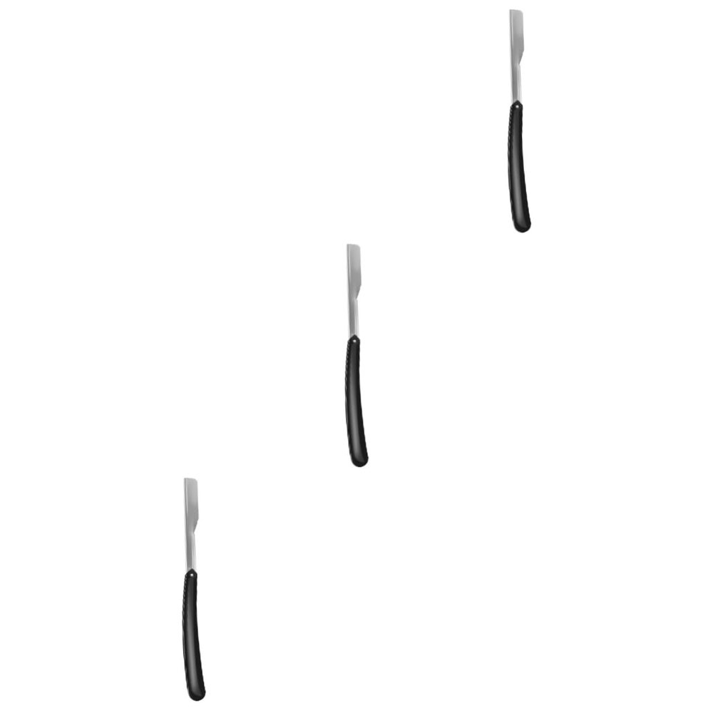 minkissy 3pcs Razor Men Shaving Razor Manual Beard Trimmer Barber Tool Safe for Fine Hair