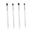 Angoily 12pcs Eye Makeup Brush Set Soft Horse Hair Blending Pencil Brushes for Eyeshadow Lip Blush and Foundation Portable Cosmetic Tool Kit for Travel view 2