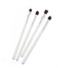 Angoily 12pcs Eye Makeup Brush Set Soft Horse Hair Blending Pencil Brushes for Eyeshadow Lip Blush and Foundation Portable Cosmetic Tool Kit for Travel view 3
