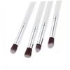Angoily 12pcs Eye Makeup Brush Set Soft Horse Hair Blending Pencil Brushes for Eyeshadow Lip Blush and Foundation Portable Cosmetic Tool Kit for Travel view 4