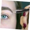 Angoily 4pcs Automatic Retractable Eyebrow Plucker Tweezers Kit Precision Tweezers for Facial Eyebrow Shaping Random Color view 2