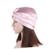 Angoily 8pcs Satin Sleeping Hats for Women Double Hair Care Bonnet Soft Lightweight and Comfortable for Curly Hair and Braids view 3