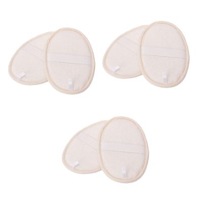 Angoily 6pcs Loofah Sponge Pads Bath Towel Scrubber Exfoliating Tool for Feet Body