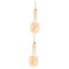 Angoily 2pcs Plant Bath Scrubber Brush Exfoliating Body Brush for Skin Cleaning for Home and Dormitory Use Lightweight and Practical Back Cleaning Tool view 1