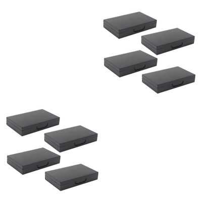 Angoily 8pcs Leakproof Makeup Travel Containers Compartment Empty Eyeshadow Palette Professional Personal Use