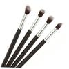 Angoily 12pcs Travel Makeup Brush Set Eye Makeup Tools Soft Horse Hair Portable Eye Shadow Brush Set for Women view 4