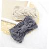 Angoily 4pcs Thick Warm Knitted Women Winter Headband Button Red Elastic for Outdoor Activities view 3