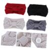 Angoily 4pcs Thick Warm Knitted Women Winter Headband Button Red Elastic for Outdoor Activities view 4