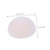 Angoily 6pcs Cleansing Sponge Makeup Removal Puff Large Bamboo Sponges for Daily Exfoliating Safe for Rosacea view 4