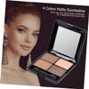 Angoily 2pcs Elegant Eyeshadow Palette Matte Brown Makeup for Party Wedding Casual view 2