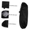 Angoily 2pcs Protection Caps for Women Elastic Wide Brim Sleeping Hats Dual Layer Bathing Caps for Long Hair for Home Use Colors Purple Black view 3