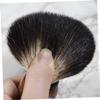 minkissy 3pcs Portable Beard Cleaning Brush for Men Skin-friendly Nylon Shaving Brush Convenient for Travel for Beard Styling Grooming and Gentle Skin view 2