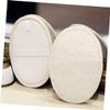 Angoily 2pcs Exfoliating Natural Loofah Sponge Pads for Smooth Skin Soft Bath Towel Scrubber Tool for Daily Use for Men and Women Made from Natural Loofah view 3