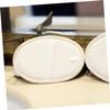 Angoily 2pcs Exfoliating Natural Loofah Sponge Pads for Smooth Skin Soft Bath Towel Scrubber Tool for Daily Use for Men and Women Made from Natural Loofah view 4