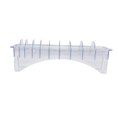 Angoily 10pcs Comb Storage Box for Hair Clippers Plastic Organizer for Comb Accessories for Hairdressing and Grooming Tools Storage