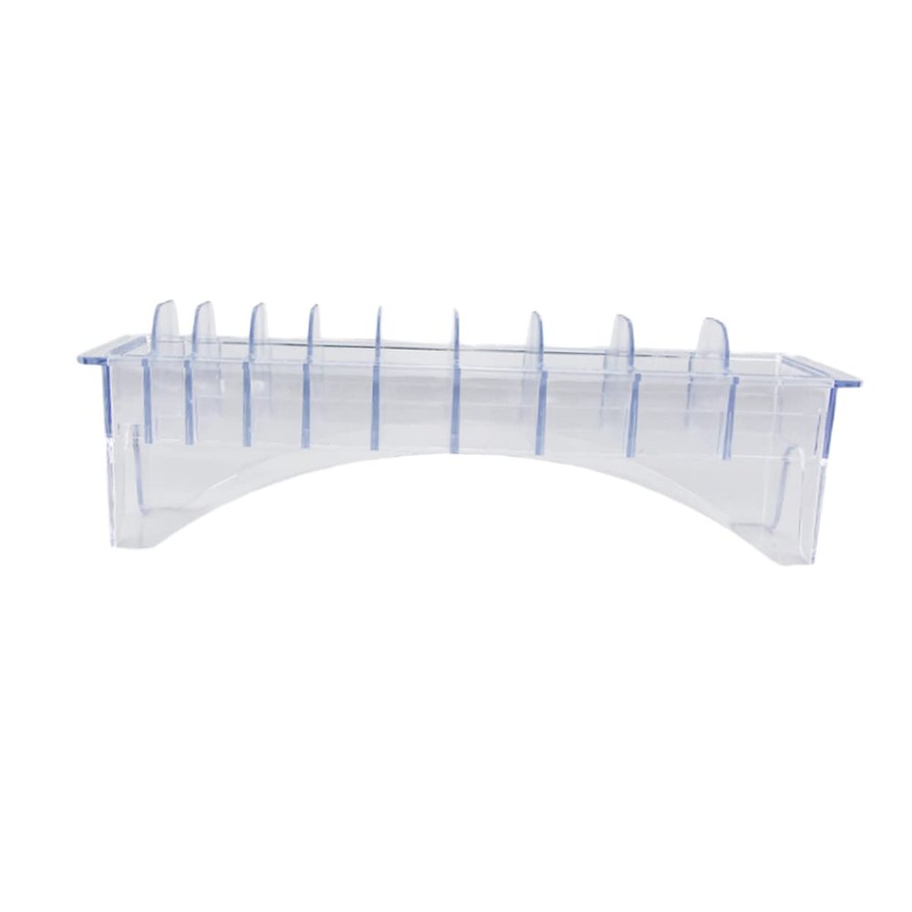 Angoily 10pcs Comb Storage Box for Hair Clippers Plastic Organizer for Comb Accessories for Hairdressing and Grooming Tools Storage