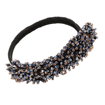 Angoily Crystal Hair Bun Maker Stylish Bun Makers for Girls Diy Hair Accessory