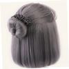 Angoily Crystal Hair Bun Maker Stylish Bun Makers for Girls Diy Hair Accessory view 2