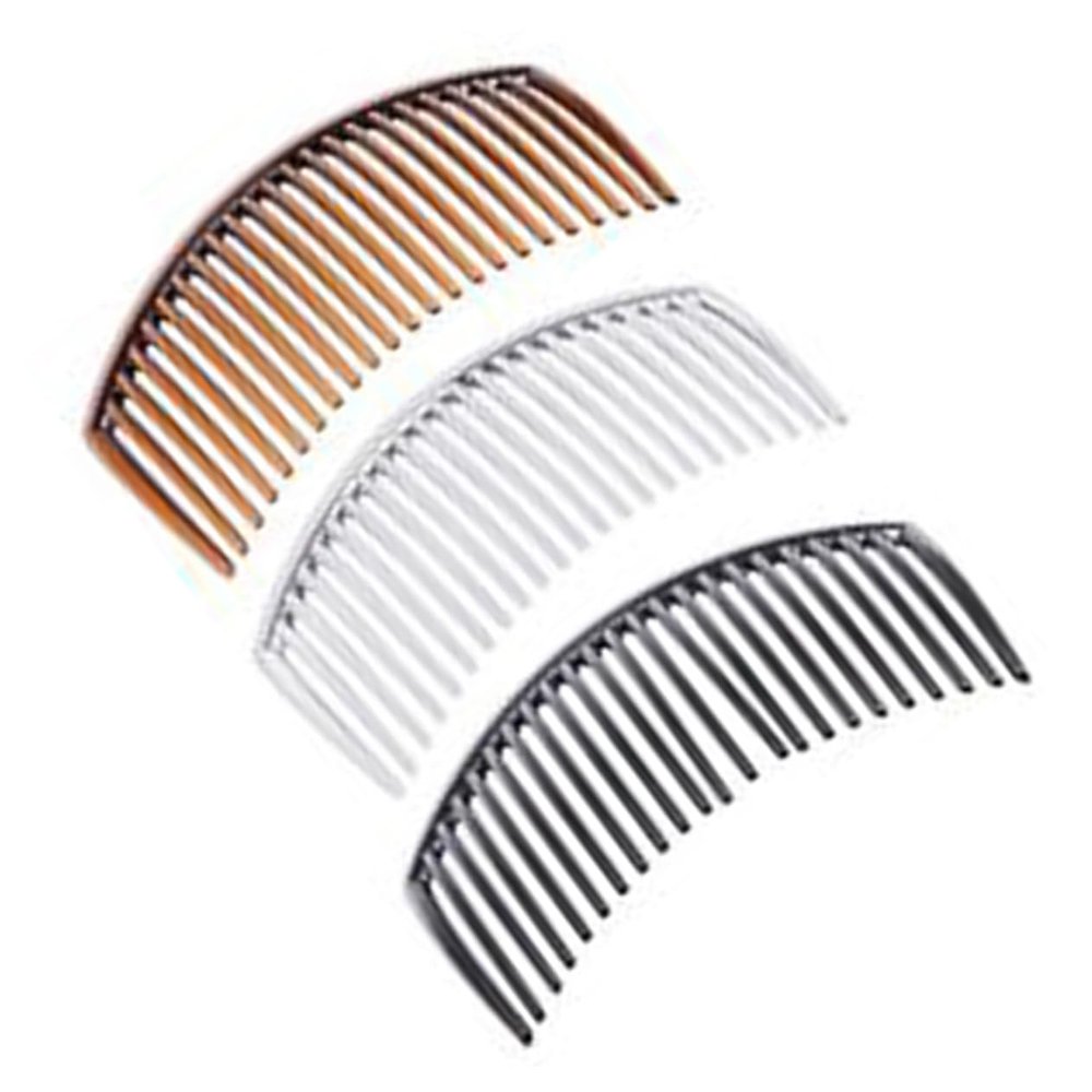 Angoily 6pcs Plastic Comb Headdress for Women Ladies Girls French Hair Combs Safe Lightweight Non-damaging for Hair Skin