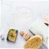 Angoily 2pcs Exfoliating Mesh Bag Drawstring Holder for Bathing for Soap Foaming Lathering Random Pouch for Facial Hand Storage view 4