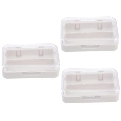 Angoily 3pcs Portable Lipstick Storage Box Mirror Compact Cosmetics Organizer for Dresser Dust Design Elegant Ivory Finish for Makeup and Travelers