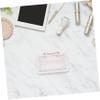 Angoily 3pcs Portable Lipstick Storage Box Mirror Compact Cosmetics Organizer for Dresser Dust Design Elegant Ivory Finish for Makeup and Travelers view 3