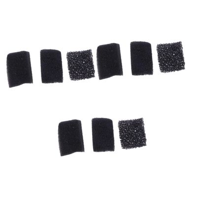 Angoily 9pcs Special Effect Stipple Sponges for Halloween Makeup Black Dense Brushes for Creating and Textured Looks for Cosplay and Face