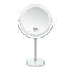 Snowflakes 1X / 15X Magnifying Makeup Mirror with Stand - 7 Inch Tabletop Vanity Mirror for Bathroom or Bedroom with 360 Rotation. view 1