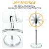 Snowflakes 1X / 15X Magnifying Makeup Mirror with Stand - 7 Inch Tabletop Vanity Mirror for Bathroom or Bedroom with 360 Rotation. view 4