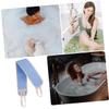 Angoily 2sets Exfoliating Bath Shower Scrubbers Thickened Dual-sided Back Scrubber for Whole Body Cleaning Random view 3