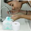 Angoily Disposable Face Towels Soft Cotton Tissue Pads for Makeup Removal Facial Cleansing Care Dual Use Super Absorbent Safe for Sensitive Skin Portable Travel view 3
