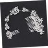 Angoily Charming Bridal Hair Comb Crystal Rhinestones Elegant Wedding Hair Accessories for Brides and Bridesmaids Alloy Clip Pin for Special Occasions view 4