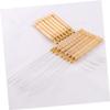 Ipetboom 4sets Loop Brush for Hair Extensions Loop Tool Set Threaders Hair Extension Micro Rings Kit 10pcs*4 view 2