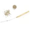 Ipetboom 4sets Loop Brush for Hair Extensions Loop Tool Set Threaders Hair Extension Micro Rings Kit 10pcs*4 view 3