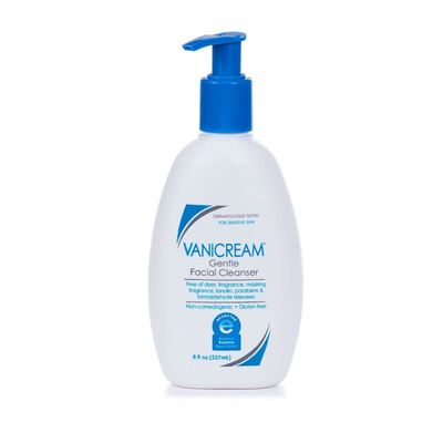 Vanicream Gentle Facial Cleanser with Pump Dispenser - for Those with Sensitive Skin - 8 fl oz 1 pack