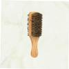 Angoily 2pcs Men Double-sided Boar Bristle Beard Styling Brush Portable Facial Hair Comb for Grooming Maintenance Men Accessory for Bearded Individuals view 3