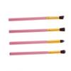 DOITOOL 4pcs Eye Makeup Brush Set Blending Pencil Brushes for Eyeshadow Lip and Blush Application Soft Horse Hair Portable Design Cosmetic Tool Kit view 3