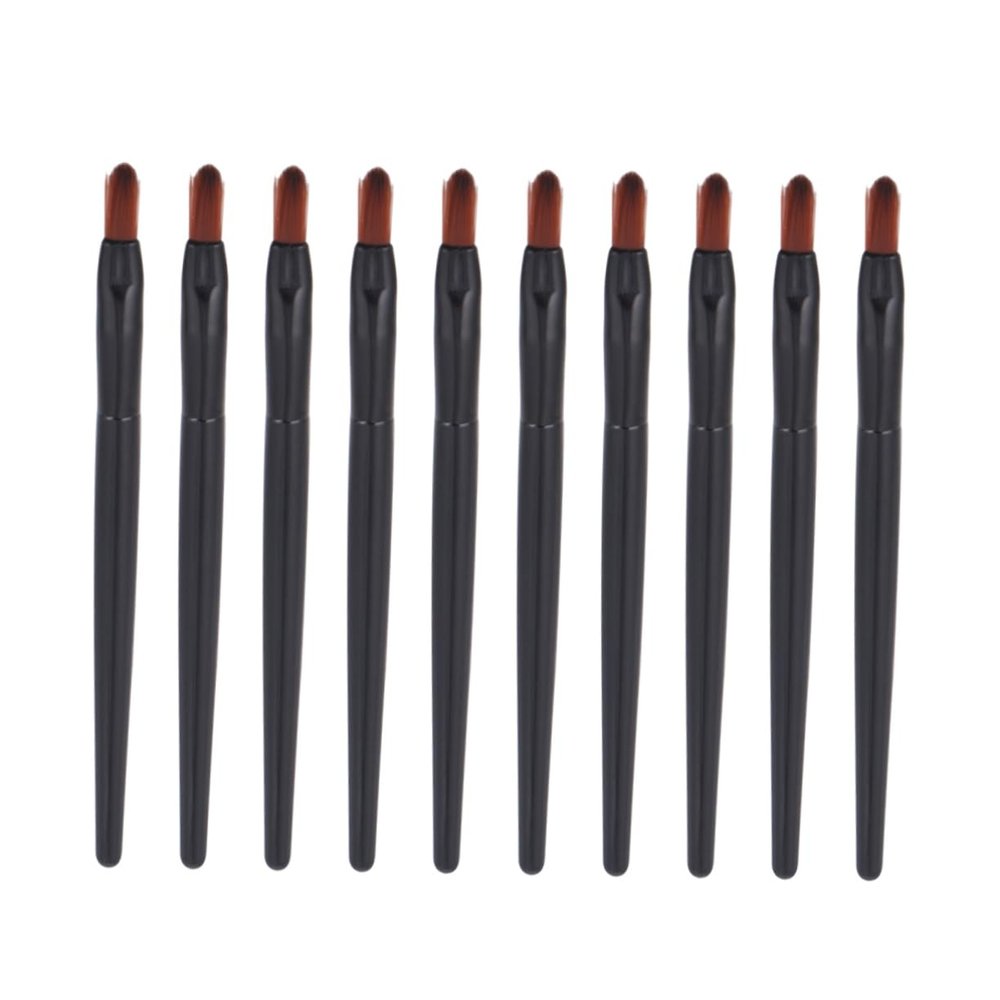 Beatifufu Lip Brush Set 50pcs Disposable Makeup Brush Lipstick Gloss Applicator for Home Travel Shops