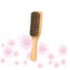 Angoily 2pcs Men's Bristle Beard Styling Maker Portable Beard Brush Double-sided Shaper Tool for Barber Supplies view 4
