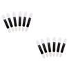 Housoutil 100pcs Double-ended Disposable Eyeshadow Brush Soft Sponge Tipped Applicators for Precision Makeup Application for Women Eye Looks Versatile Eye Shadow Tools view 1