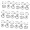 DOITOOL 50pcs Aluminum Cosmetics Box with Spiral Lid Portable Storage Containers for Makeup Cream Lip Balm Travel-friendly Leakproof and Compact Design view 1