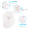 Mobestech 2pcs Practice Ear Piercing Jewelry Ear Model Fake Silicone Display Tool view 2