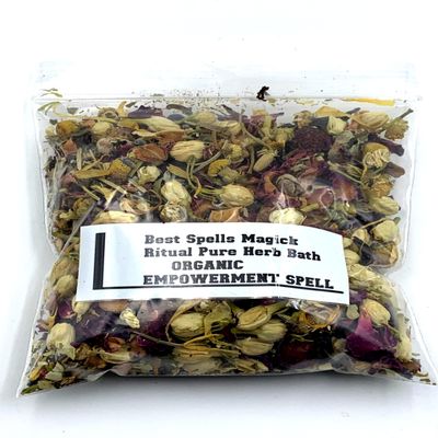 Empowerment Ritual Pure Herbal Bath for Courage Strength by Best Spells Magick