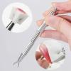 4 Claws Nail Sponge Metal Grabber with 100 Pcs Mini Replaceable Nail Sponges Blocks for Ombre Nail Art Sponges Nail Art Tools for Nail Supplies Nail Accessories view 2