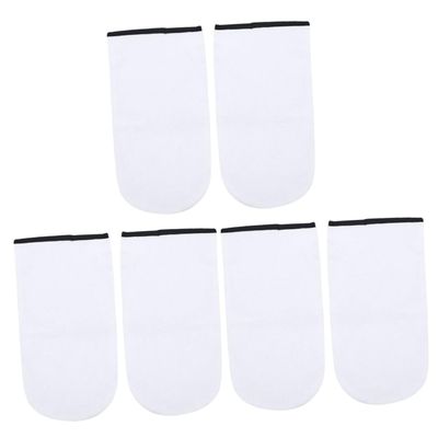 FRCOLOR 6pairs Paraffin Wax Gloves for Treatment Deep Moisturizing Mittens for Heat Therapy and Wax Baths Soft and Blend for Dry Hands Care